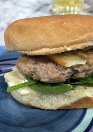 鶏ひき肉のさっぱりバーガー-レシピのメイン写真