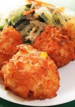 給食★ツナの落とし揚げ-レシピのメイン写真