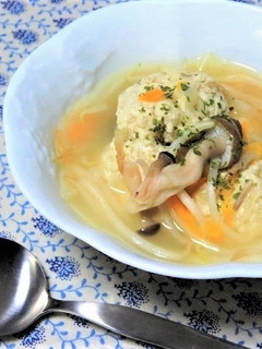 カロリーダウン!ふわふわ鶏団子のスープ-レシピのメイン写真