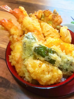 コツさえつかめば簡単 大海老天丼-レシピのメイン写真