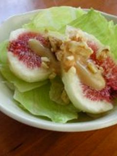 無花果の胡麻ソースかけ-レシピのメイン写真