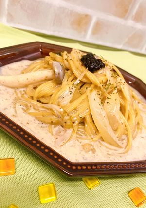 コク旨！海苔バターのクリームパスタ-レシピのメイン写真