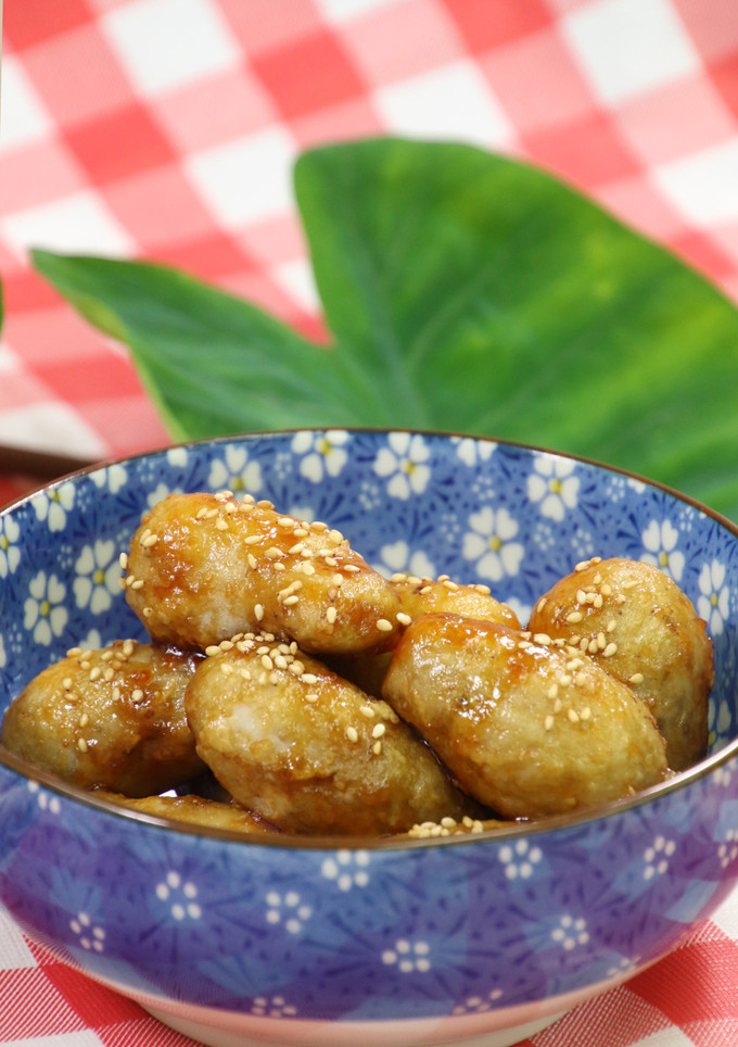 海老芋の揚げ煮-レシピのメイン写真