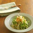 野菜不足解消☆水菜とだいこんの和風サラダ