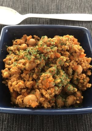 簡単!豚ひき肉と大豆のドライカレー-レシピのメイン写真