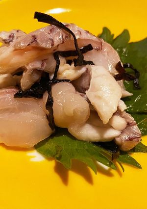 鯛の塩昆布和え-レシピのメイン写真