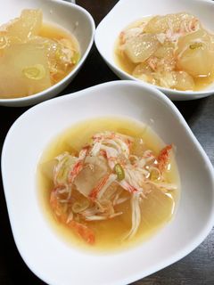 冬瓜とカニカマの炊いたん-レシピのメイン写真