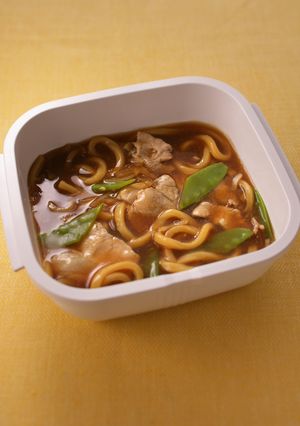 カレーうどん【レンジで4分50秒】-レシピのメイン写真