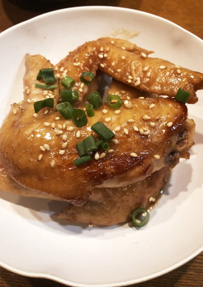 手羽中の甘辛煮-レシピのメイン写真