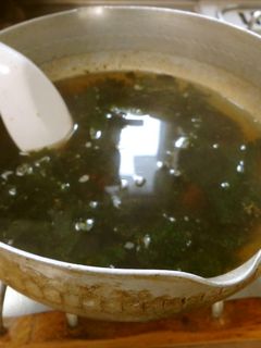 最速の乾燥わかめの味噌汁-レシピのメイン写真