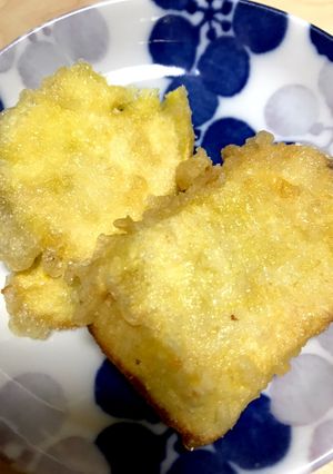 かねき風 ブランデーがけ 薩摩芋の天ぷら-レシピのメイン写真