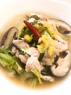 簡単ヘルシー☆豚バラ白菜のポカポカ煮-レシピのメイン写真