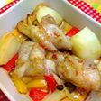 チキンと野菜のピエトロ風味でオーブン焼き