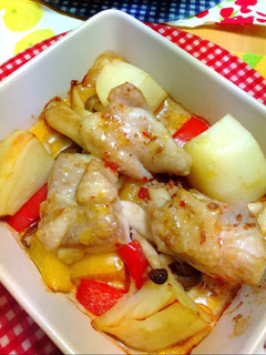 チキンと野菜のピエトロ風味でオーブン焼き-レシピのメイン写真