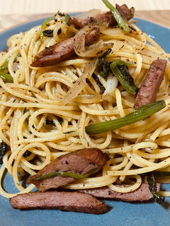 サラダチキンの塩胡椒パスタ-レシピのメイン写真