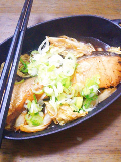 鮭とキャベツのウスターソース煮込み-レシピのメイン写真