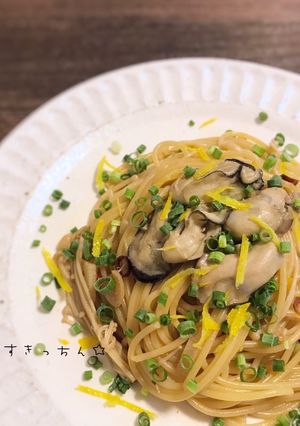 牡蠣とえのきの和風ペペロンチーノ柚子風味-レシピのメイン写真