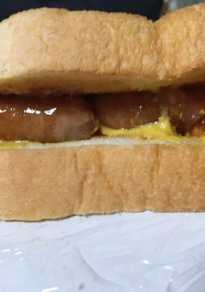 食パンホットドック　パン焼くver-レシピのメイン写真
