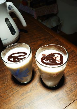 シナモンチョコバナナミルク-レシピのメイン写真