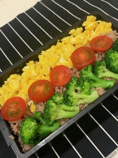 豚そぼろ弁当 2020/11/14-レシピのメイン写真