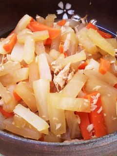 大根とニンジンの簡単煮-レシピのメイン写真