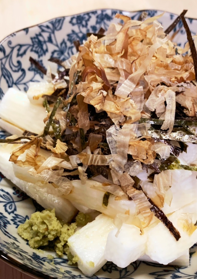 でこさんの長芋海苔おかか和え-レシピのメイン写真