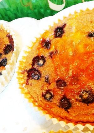 ブルベリーチーズヨーグルトパウンドケーキ-レシピのメイン写真