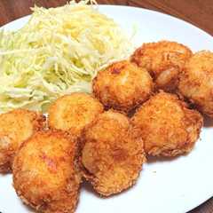 รูปของ 簡単♡時短♡はんぺんでチーズin海老カツ