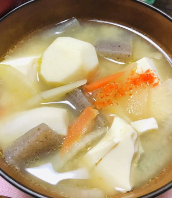 あったまるけんちん汁・具沢山お味噌汁-レシピのメイン写真