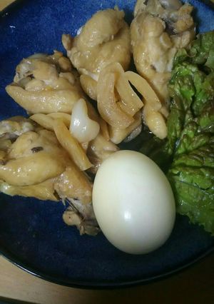 簡単さっぱり手羽元煮☆-レシピのメイン写真