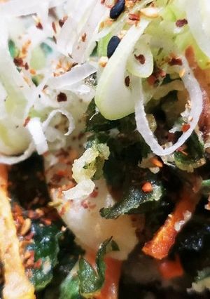 お年寄り絶賛シリーズ☆春菊かき揚うどん☆-レシピのメイン写真