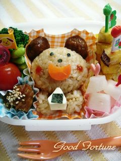 キャラ弁☆簡単 クマちゃん♪-レシピのメイン写真