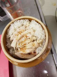 一人用土鍋（峠の釜めし）カオマンガイIH-レシピのメイン写真