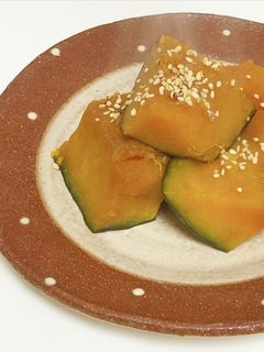【時短】かぼちゃの煮物-レシピのメイン写真