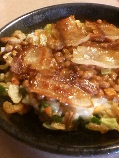納豆のお好み焼き-レシピのメイン写真