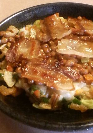 納豆のお好み焼き-レシピのメイン写真