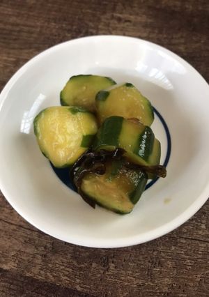 親父がしばいた胡瓜-レシピのメイン写真