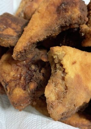 超ヘルシー!高野豆腐の唐揚げ!-レシピのメイン写真