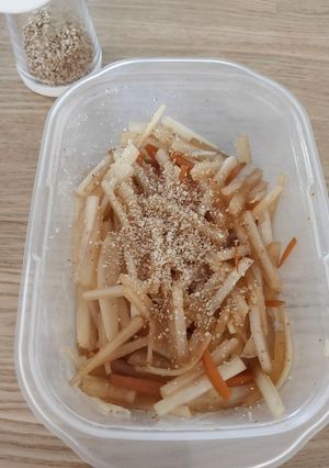 レンつく♡捨てないで!!皮きんぴら-レシピのメイン写真