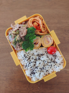 豚肉のネギ塩焼き弁当♪-レシピのメイン写真