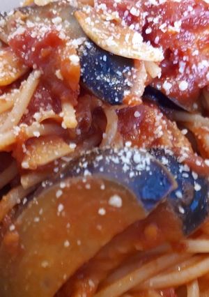 10分レシピ★トマトとなすのパスタ-レシピのメイン写真