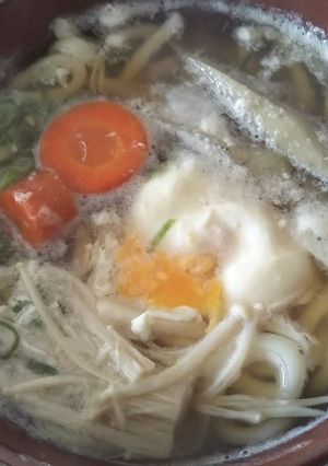 鍋焼きうどん-レシピのメイン写真