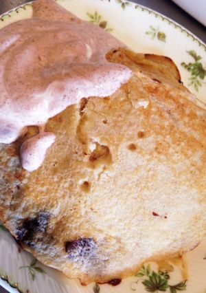 【グルテンフリーで砂糖不使用】パンケーキ-レシピのメイン写真