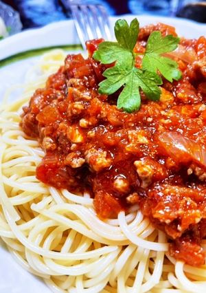 我が家のミートソース☆スパゲティ-レシピのメイン写真