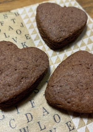 ヤクルトとこめ油のココアクッキー-レシピのメイン写真