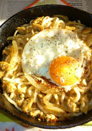 お手軽ボンゴレ・ビアンコの焼きうどんV3-レシピのメイン写真