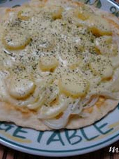 フライパンピザ第二弾ღ明太ポテトピザღ-レシピのメイン写真