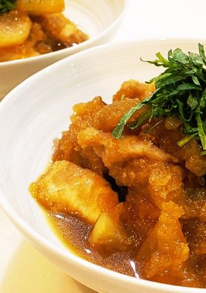 鶏肉のみぞれ煮-レシピのメイン写真