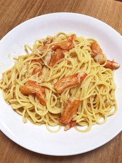 カニカマのマヨ味噌パスタ-レシピのメイン写真