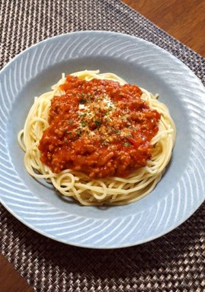 ひき肉たっぷり♪濃厚ミートソース-レシピのメイン写真